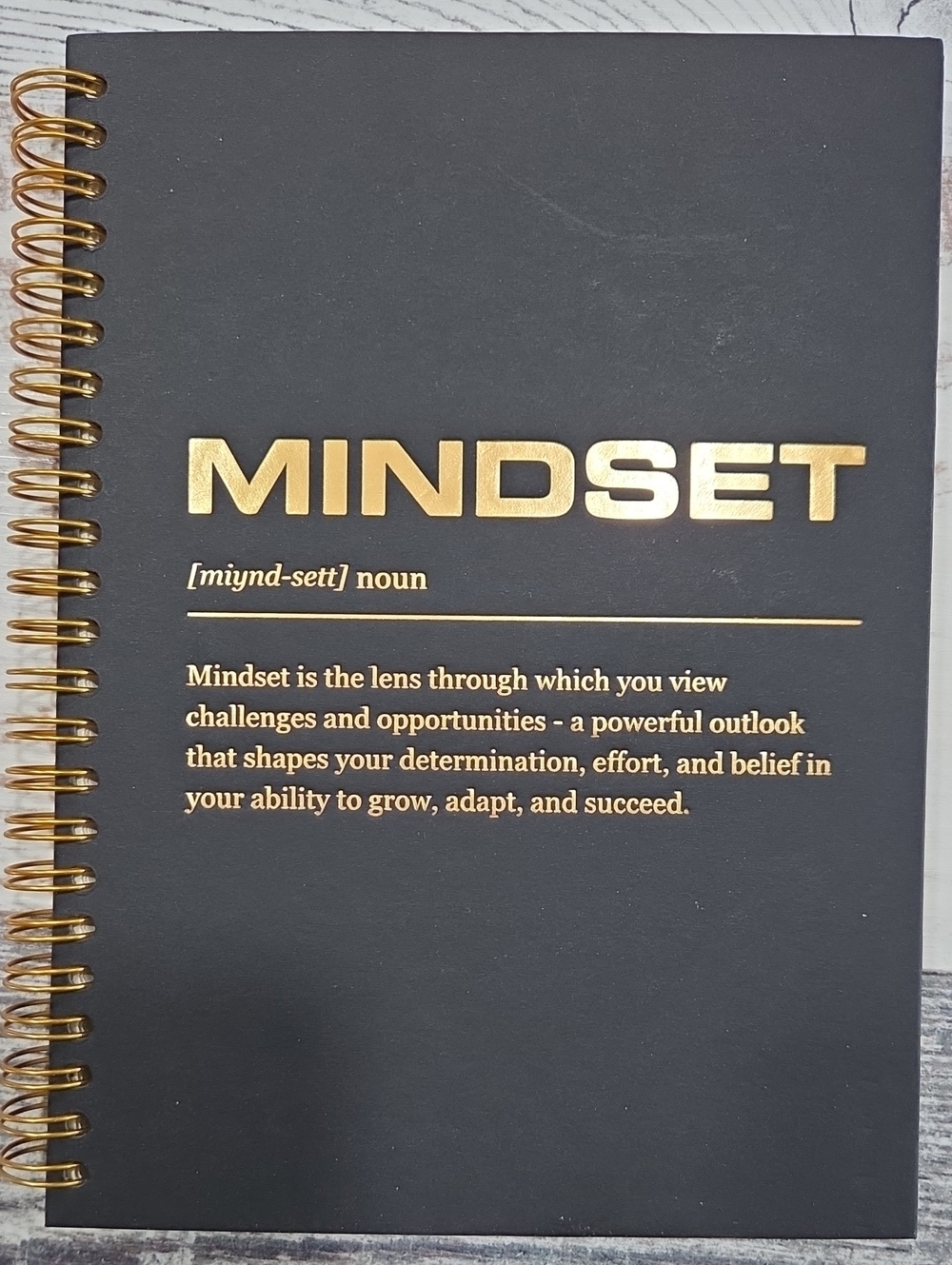 Mindset Spiral Notebook